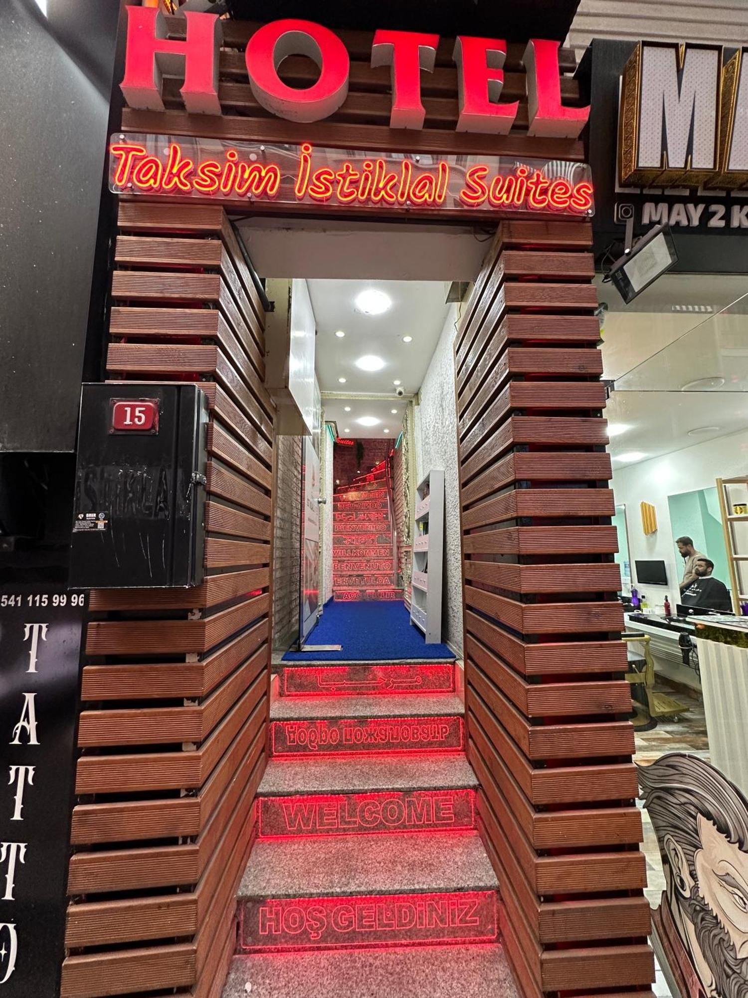 Taksim Istiklal Suites Istanbul Exterior foto